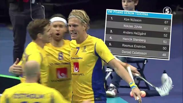 Här skriver Kim Nilsson ny VM-historia
