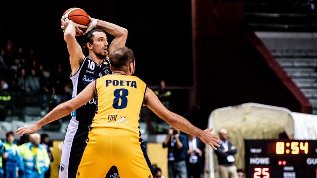 Hobson, Delfino e Wilson: Torino batte Trento 86-84 lasciandola ultima in classifica