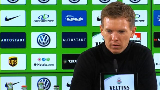 Nagelsmann: "Ihr braucht ja was zu schreiben" Nagelsmann: "Ihr braucht ja was zu schreiben"