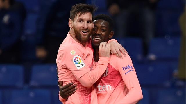Messi masterclass sees Barcelona crush Espanyol