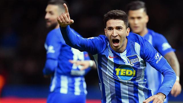 Extralob für Hertha-Matchwinner Grujic: "Bester Mittelfeldspieler" Extralob für Hertha-Matchwinner Grujic: "Bester Mittelfeldspieler"