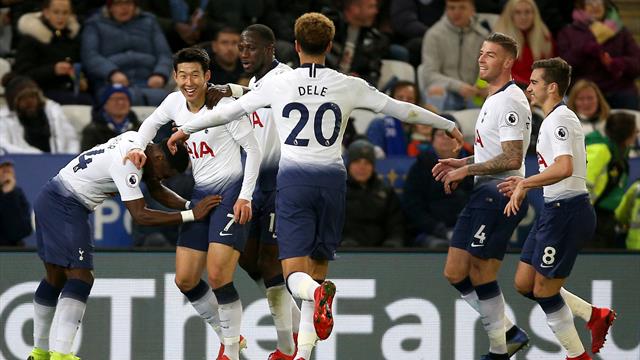 Son Heung-min shines as Tottenham beat Leicester