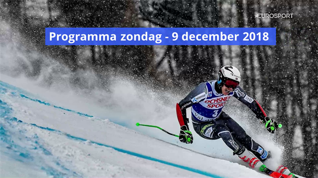 Vandaag op Eurosport: een dag vol wintersport Vandaag op Eurosport: een dag vol wintersport