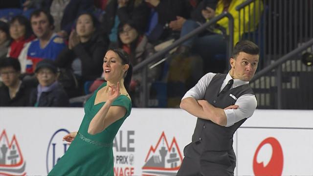 Skate Canada: Guignard/Fabri tanzen auf Platz drei Skate Canada: Guignard/Fabri tanzen auf Platz drei