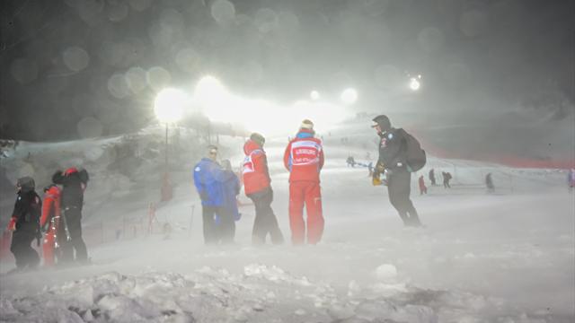 Le vent gâche la fête : pas de slalom sur la Face