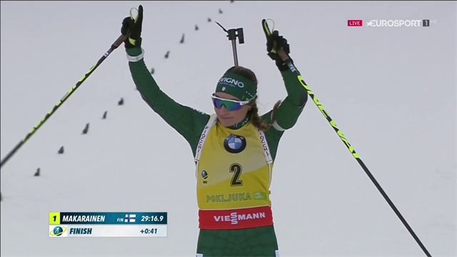 Ancora un podio per Wierer: seconda nella pursuit di Pokljuka Ancora un podio per Wierer: seconda nella pursuit di Pokljuka
