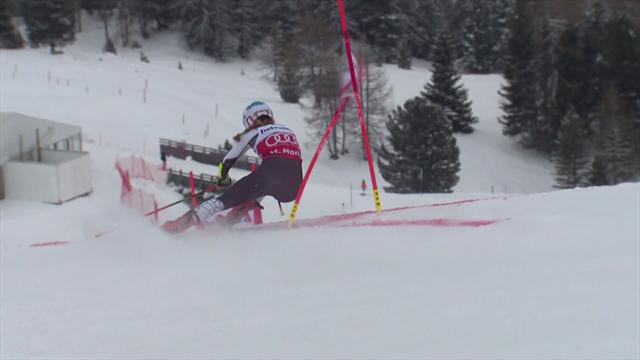 "Unglaublich!" Shiffrin fängt Vlhova noch ab "Unglaublich!" Shiffrin fängt Vlhova noch ab