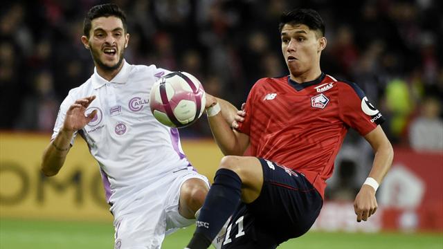 Late penalty gives Lille share of points against Reims