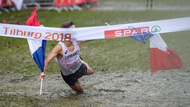 Champion d'Europe espoirs de cross, le Français Gressier a (complètement) raté sa célébration 😂