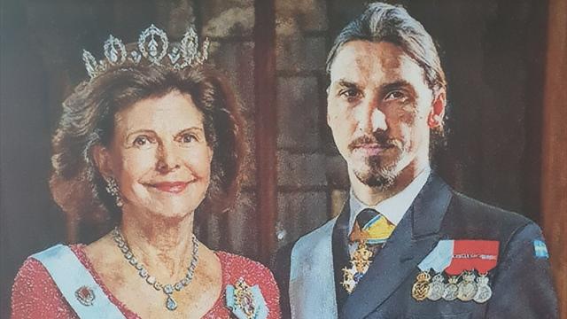 «Zweden». Ибрагимовича отфотошопили в короля Швеции, а игрок скромненько обыграл это в твиттере