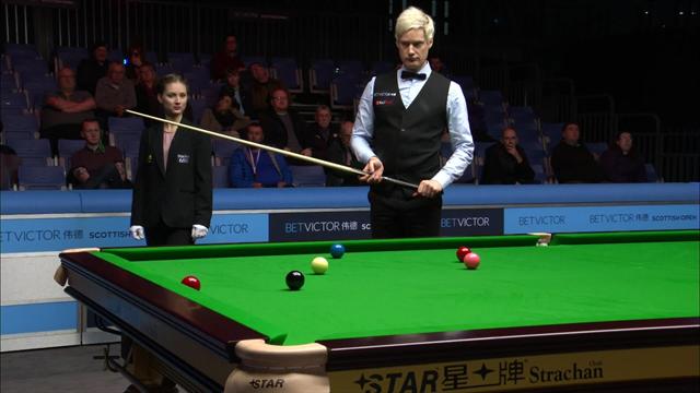 Scottish Open: Así cerró Neil Robertson su duelo de primera ronda ante Peter Lines Scottish Open: Así cerró Neil Robertson su duelo de primera ronda ante Peter Lines