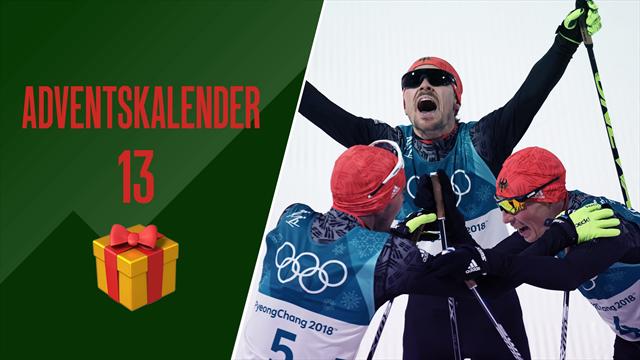Adventskalender | Olympischer Dreifach-Coup der deutschen Kombinierer