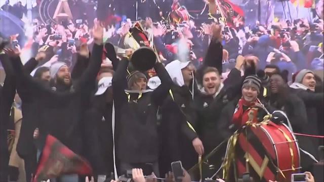 Atlanta feiert MLS-Titelparty Atlanta feiert MLS-Titelparty
