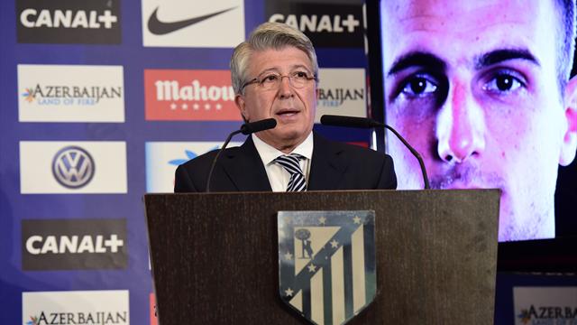 Le président de l'Atlético dit avoir la "preuve" que le Barça doit payer 200 millions pour Griezmann