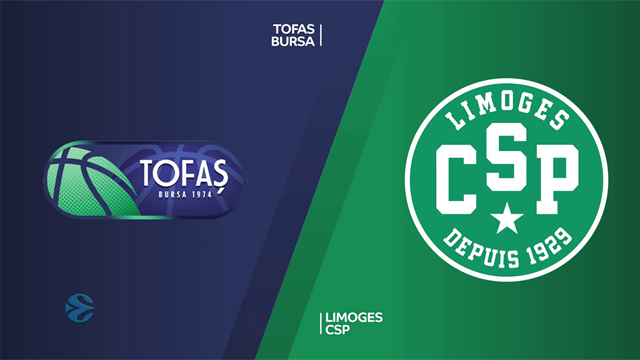 EuroCup highlights: Tofas Bursa - Limoges CSP EuroCup highlights: Tofas Bursa - Limoges CSP