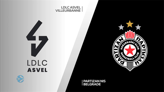EuroCup highlights: LDLC ASVEL Villeurbanne - Partizan NIS Belgrade EuroCup highlights: LDLC ASVEL Villeurbanne - Partizan NIS Belgrade