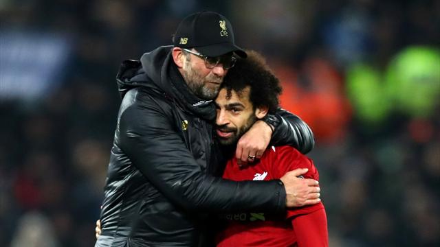 Klopp : "Nous ne prendrons pas de risques avec Salah" Klopp : "Nous ne prendrons pas de risques avec Salah"