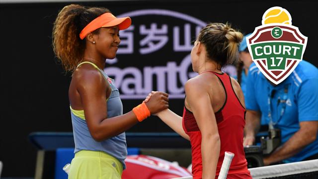 "La travailleuse" Halep ou "l'éclat" Osaka en joueuse de l'année ? Court 17 hésite "La travailleuse" Halep ou "l'éclat" Osaka en joueuse de l'année ? Court 17 hésite