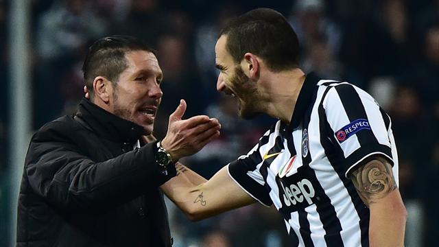 Bonucci sufre un esguince de tobillo y es seria duda para jugar contra el Atlético en Champions