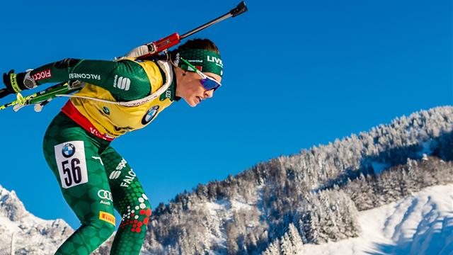 Highlights: Wierer schlägt Mäkäräinen im Hundertstel-Krimi Highlights: Wierer schlägt Mäkäräinen im Hundertstel-Krimi