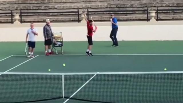 La extraordinaria puntería de Dominic Thiem sacando: ¡la pone dónde quiere! La extraordinaria puntería de Dominic Thiem sacando: ¡la pone dónde quiere!