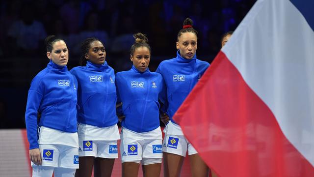Les Bleues touchent leur "rêve de Bercy"