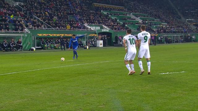 Höjdpunkter: Respass för Rangers - Rapid Wien vidare Höjdpunkter: Respass för Rangers - Rapid Wien vidare