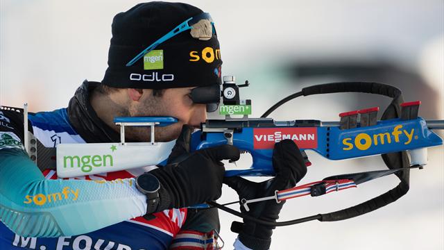 Fourcade a enclenché le mode métronome : revivez sa poursuite victorieuse Fourcade a enclenché le mode métronome : revivez sa poursuite victorieuse