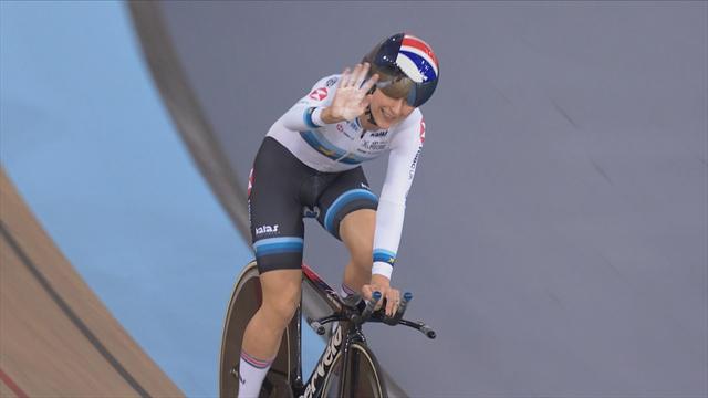 GB beat world champions USA in women's team pursuit GB beat world champions USA in women's team pursuit