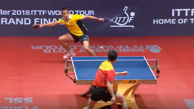 Match point: Calderano beats Fan in World Tour Grand Finals Match point: Calderano beats Fan in World Tour Grand Finals
