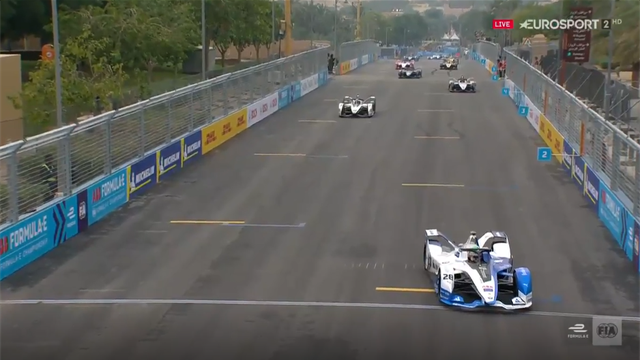 Should the car be pointing that way? Formula E season gets off to strange start Should the car be pointing that way? Formula E season gets off to strange start