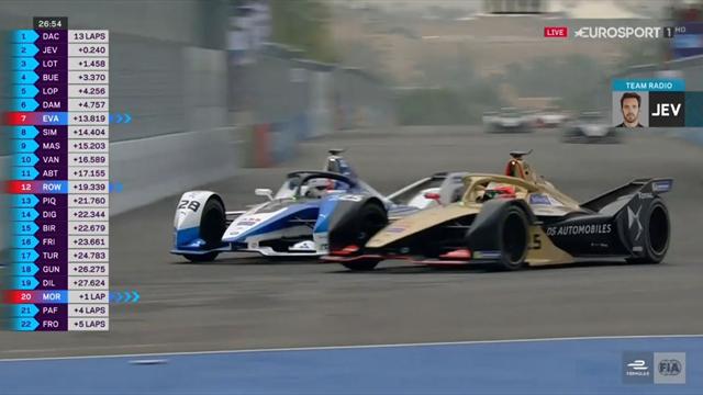 Fórmula E, ePrix Riad: ¡Así adelanta un campeón! Espectacular maniobra de Vergne Fórmula E, ePrix Riad: ¡Así adelanta un campeón! Espectacular maniobra de Vergne