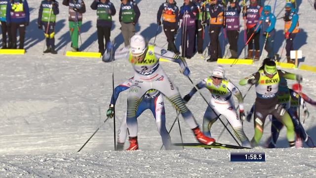 Wereldbeker sprint | Olympisch kampioen Stina Nilsson snelste in Davos Wereldbeker sprint | Olympisch kampioen Stina Nilsson snelste in Davos