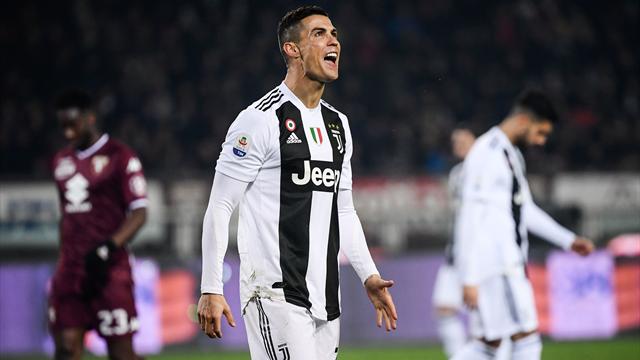 Serie A, Torino-Juventus: Cristiano 'I' de Turín (0-1)