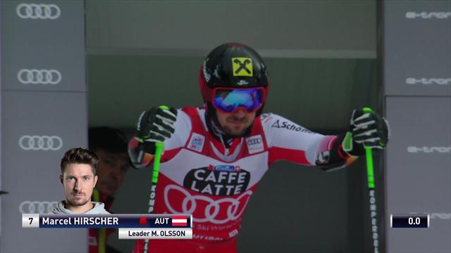 Intouchable, Hirscher a (encore) écrasé la concurrence : sa 1re manche en vidéo Intouchable, Hirscher a (encore) écrasé la concurrence : sa 1re manche en vidéo