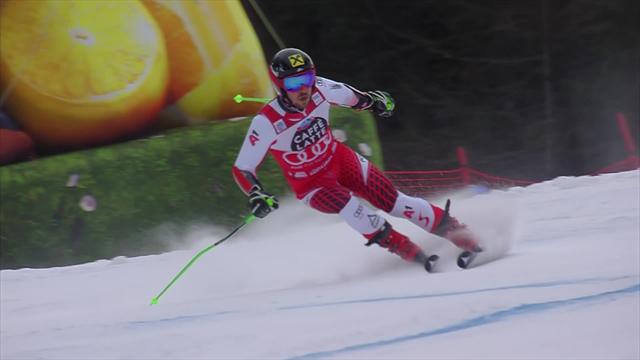 'In the form of his life!' - Hirscher wins Alta Badia giant slalom by huge margin 'In the form of his life!' - Hirscher wins Alta Badia giant slalom by huge margin