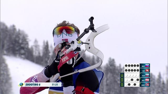 Zweden de beste bij estafette mannen