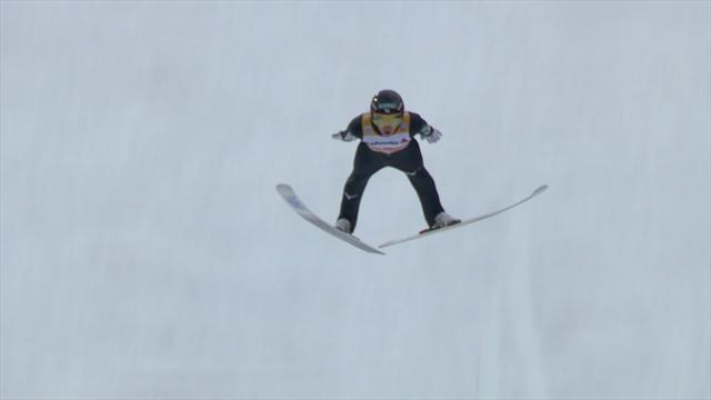 Kobayashi maravilla en Engelberg y presenta su candidatura a las puertas del Cuatro Trampolines Kobayashi maravilla en Engelberg y presenta su candidatura a las puertas del Cuatro Trampolines