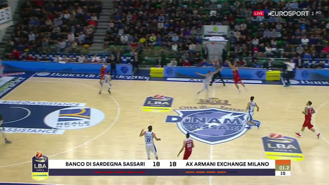 Kuzminskas col "coniglio dal cilindro" da metàcampo: che canestro per Milano Kuzminskas col "coniglio dal cilindro" da metàcampo: che canestro per Milano
