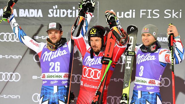 Deux Tricolores sur la boîte mais Hirscher encore au sommet