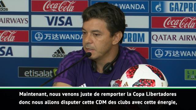 CdM Clubs - Gallardo : "Remporter le tournoi avec River Plate" CdM Clubs - Gallardo : "Remporter le tournoi avec River Plate"