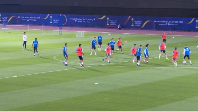 CdM Clubs - Le Real Madrid à l'entraînement avant sa demi-finale CdM Clubs - Le Real Madrid à l'entraînement avant sa demi-finale