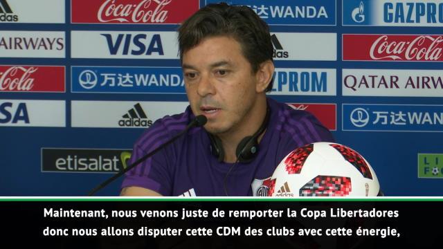 CdM Clubs - Gallardo : "Remporter le tournoi avec River Plate" CdM Clubs - Gallardo : "Remporter le tournoi avec River Plate"