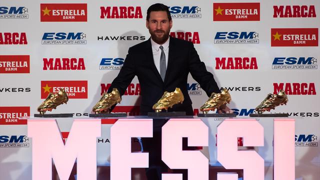 Messi a reçu son cinquième Soulier d'or, un record