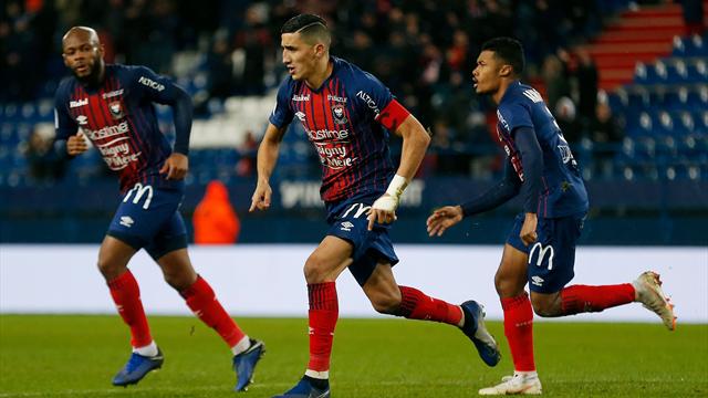 Un penalty dans le temps additionnel et Caen réalise le coup parfait