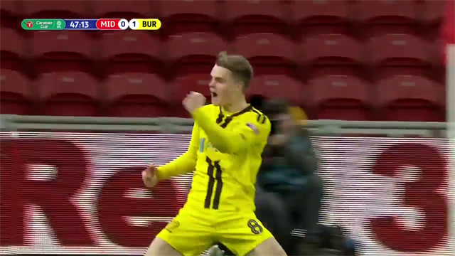 Burton till semi - Jake Hesketh hjälte mot Middlesbrough Burton till semi - Jake Hesketh hjälte mot Middlesbrough
