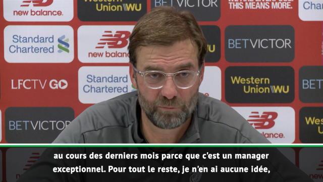 Premier League: Liverpool - Klopp : "Mourinho, un manager exceptionnel" Premier League: Liverpool - Klopp : "Mourinho, un manager exceptionnel"