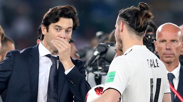 Solari: "Estoy contento por los tres golazos de Bale y por la solidez del equipo"