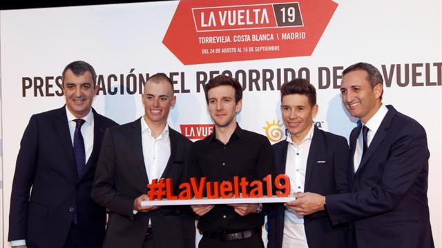 Ocho finales en alto, crono en Francia y emoción hasta Madrid en la Vuelta 2019
