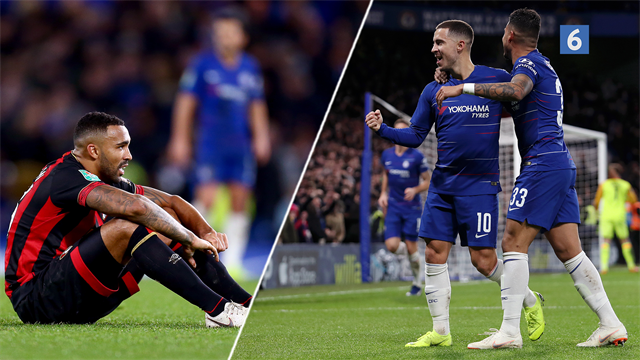 Highlights: Sent mål af Hazard mod Bournemouth sender Chelsea videre i Carabao Cup’en Highlights: Sent mål af Hazard mod Bournemouth sender Chelsea videre i Carabao Cup’en